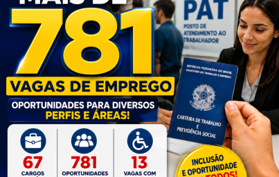 PAT de São José dos Campos atualiza lista com mais de 780 vagas de emprego; confira as oportunidades disponíveis
